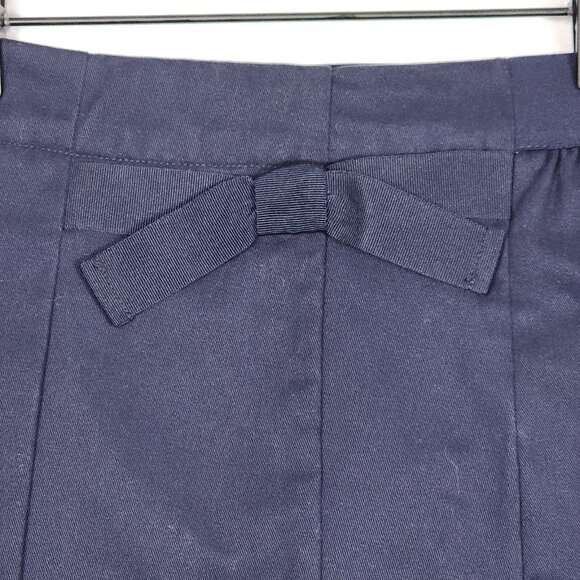 French Toast Brand Girl's Skirt 10 Built-in Shorts Navy School Uniform Skort EUC - Picture 2 of 13
